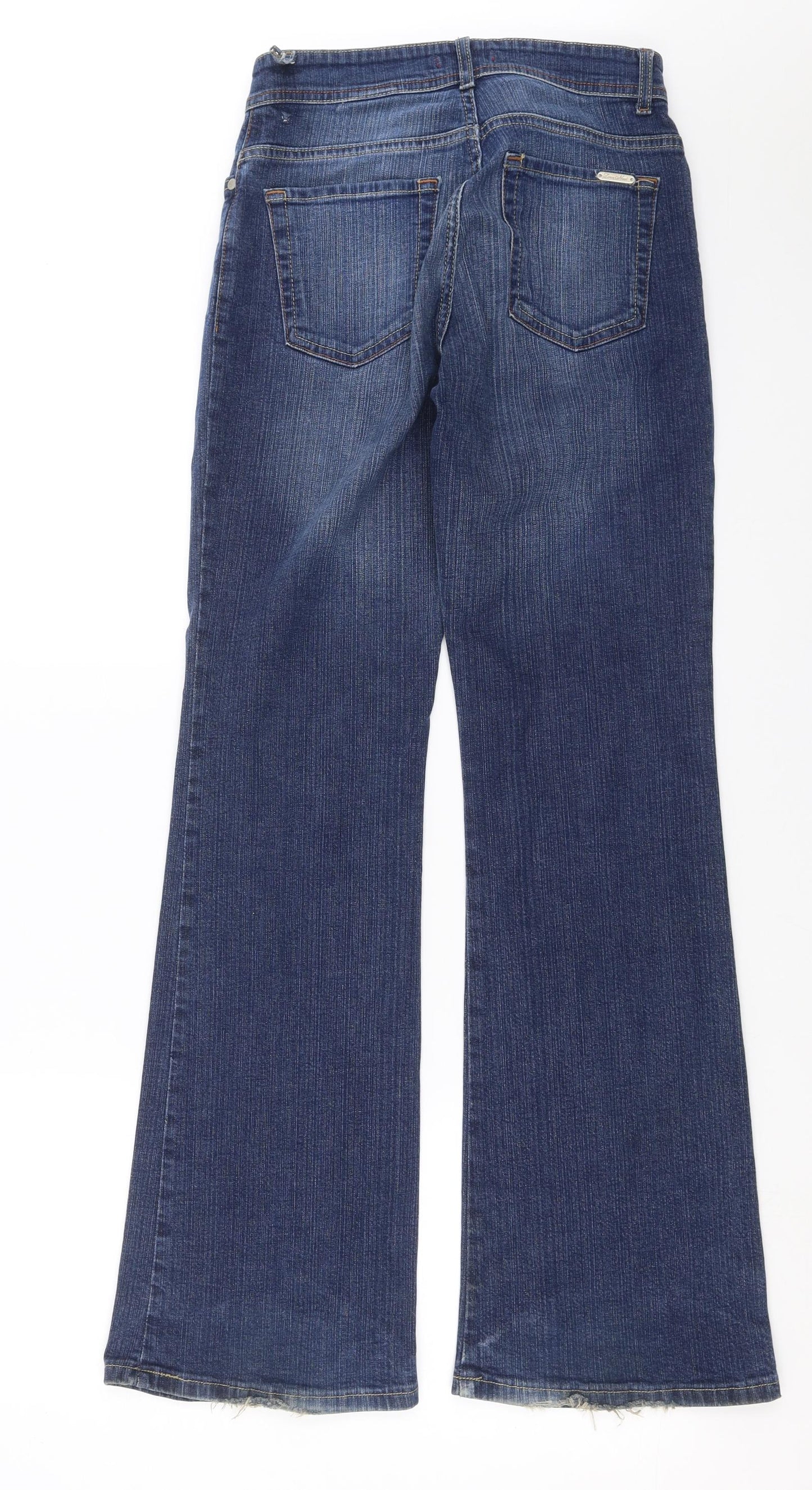 NEXT Womens Blue  Denim Bootcut Jeans Size 10 L31 in