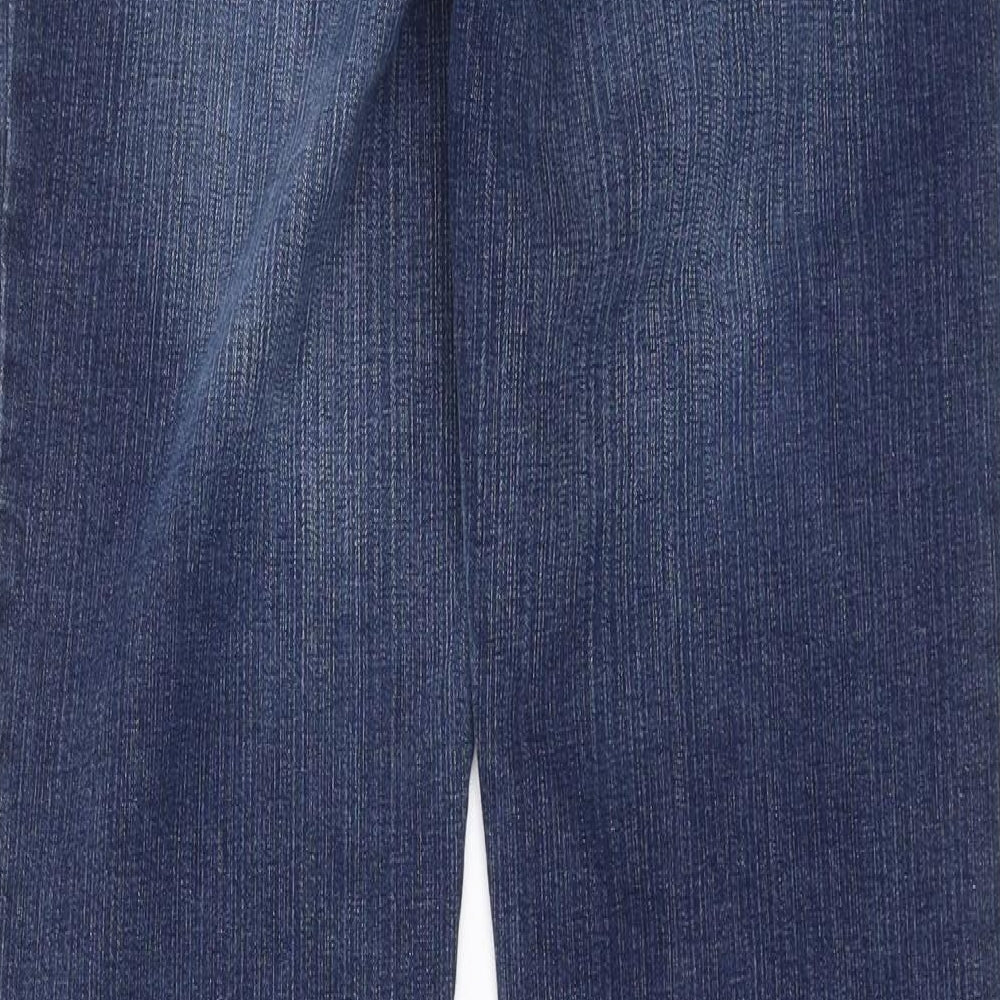 NEXT Womens Blue  Denim Bootcut Jeans Size 10 L31 in