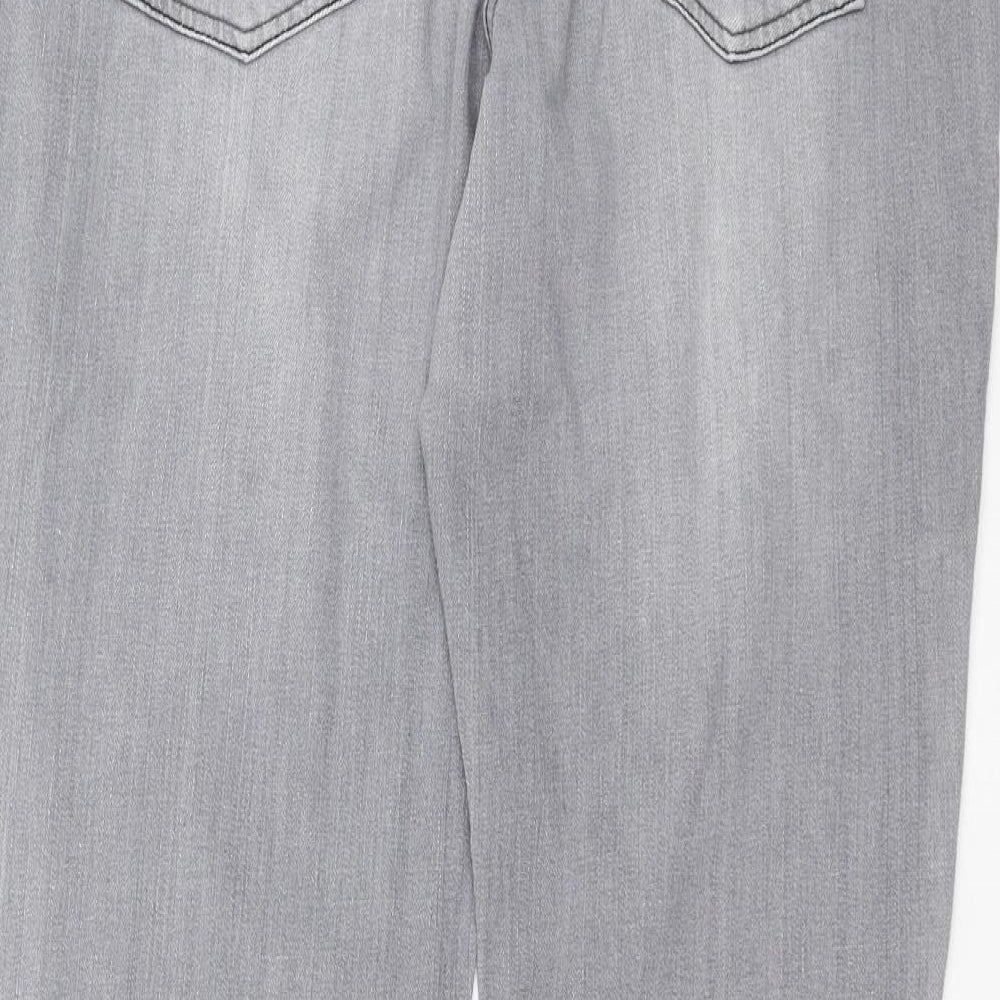 NEXT Womens Grey  Denim Skinny Jeans Size 36 in L29 in