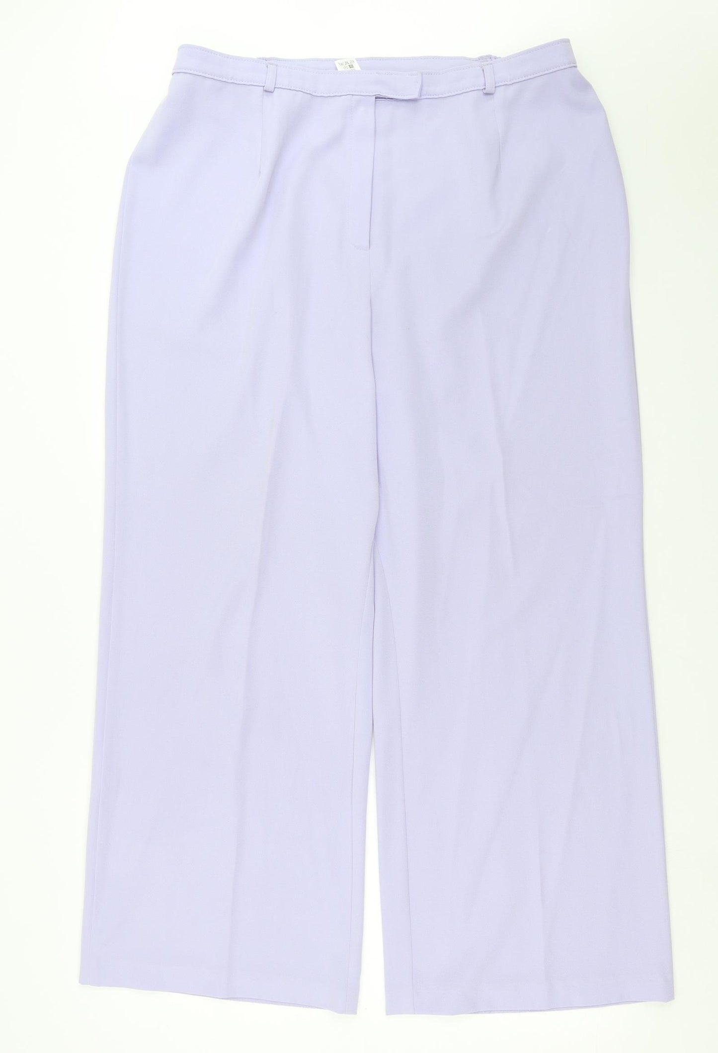 Slimma  Womens Purple   Trousers  Size 22 L29 in