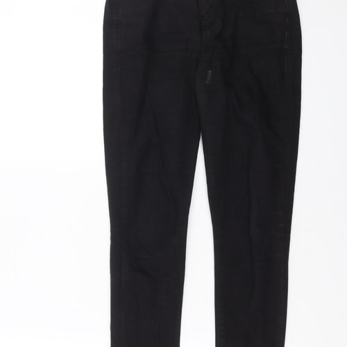 Topshop Womens Black  Denim Skinny Jeans Size 26 in L26 in