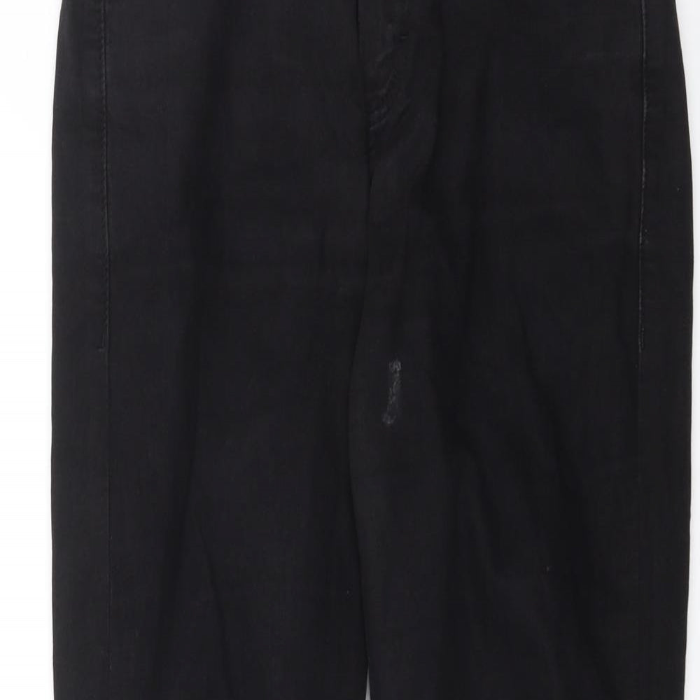 Topshop Womens Black  Denim Skinny Jeans Size 26 in L26 in