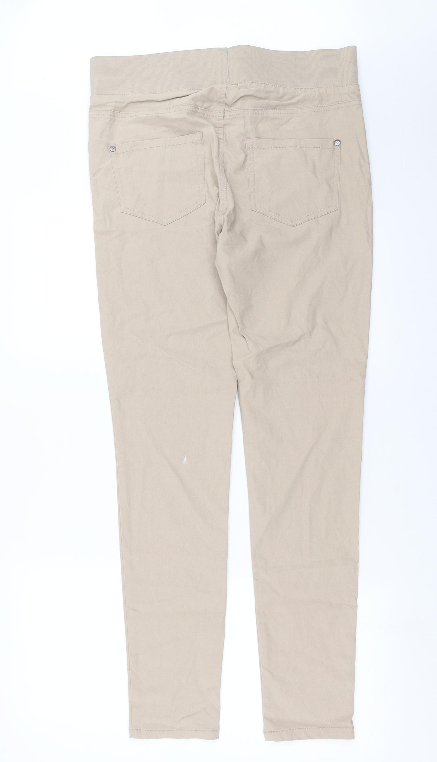 Freequent Womens Beige   Trousers  Size 2XL L32 in