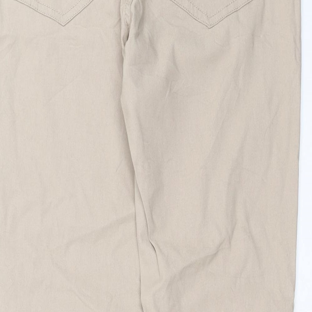Freequent Womens Beige   Trousers  Size 2XL L32 in