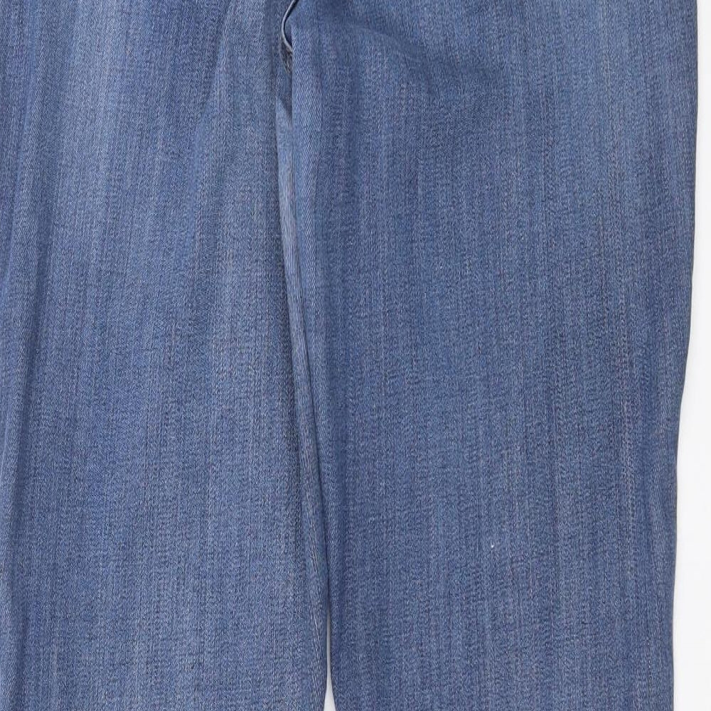 Boden Womens Blue  Denim Straight Jeans Size 14 L30 in