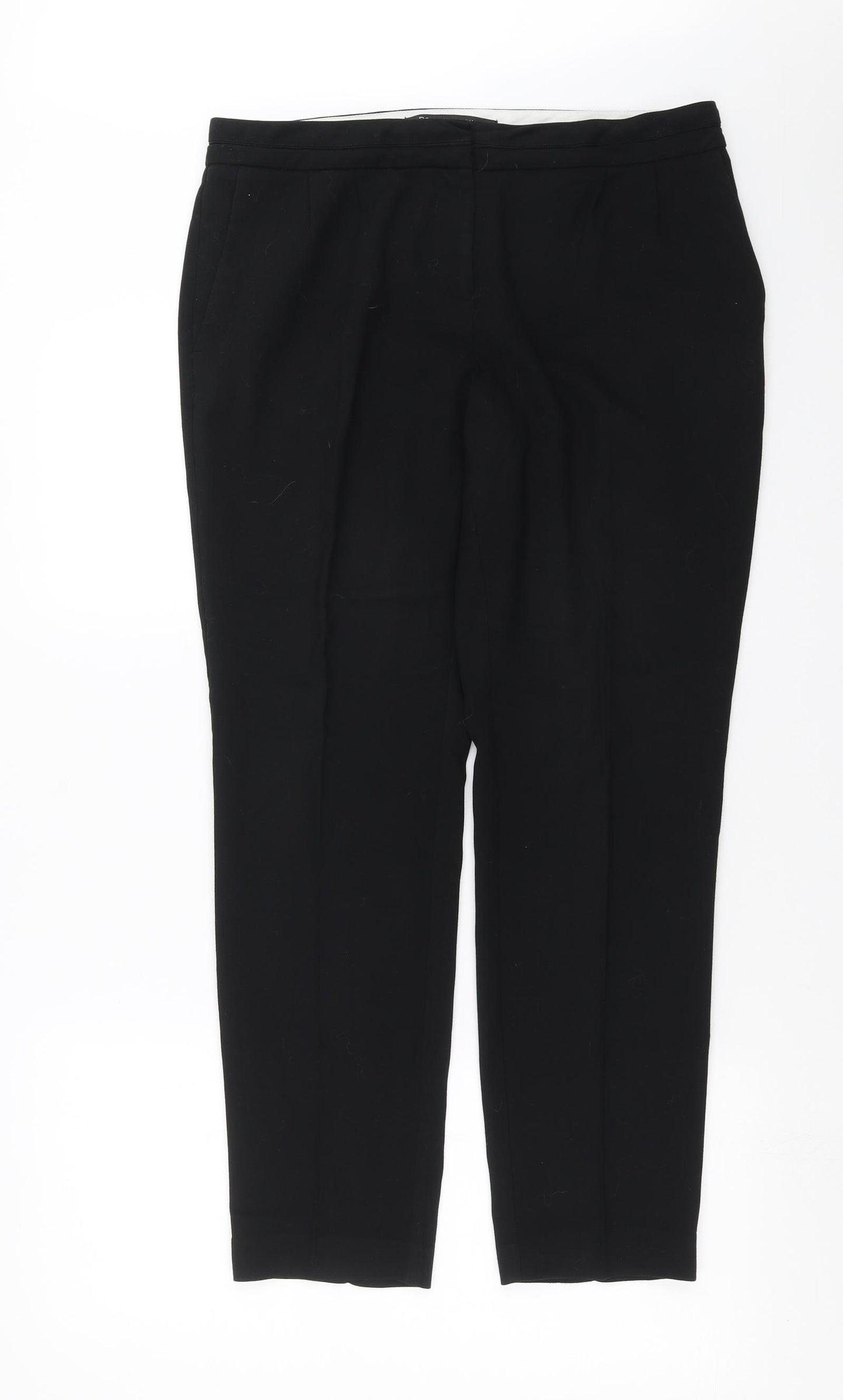 NEXT Womens Black   Trousers  Size 12 L28 in