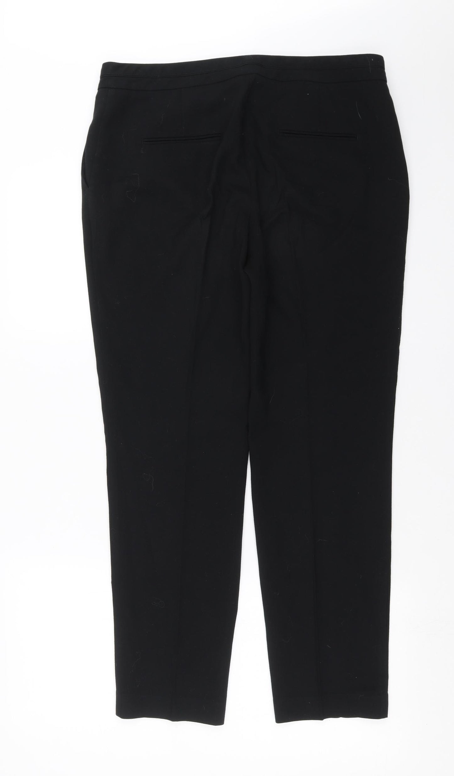 NEXT Womens Black   Trousers  Size 12 L28 in