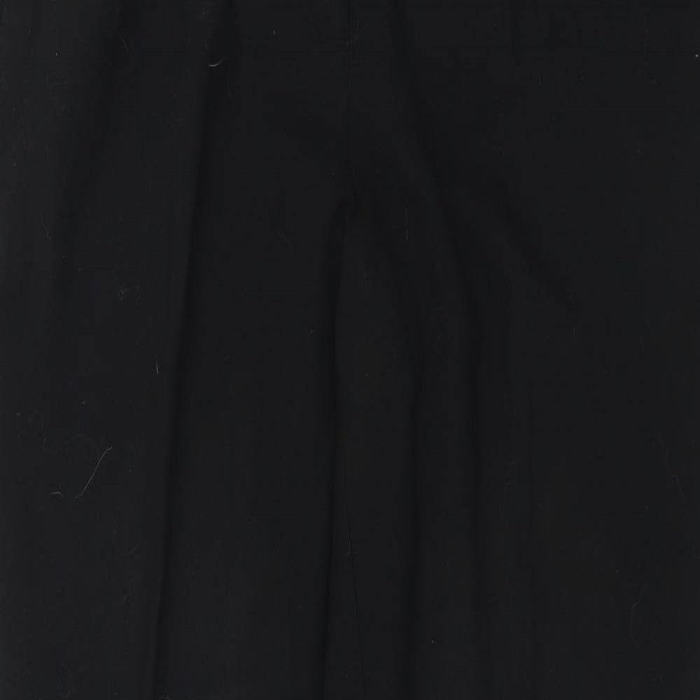 NEXT Womens Black   Trousers  Size 12 L28 in