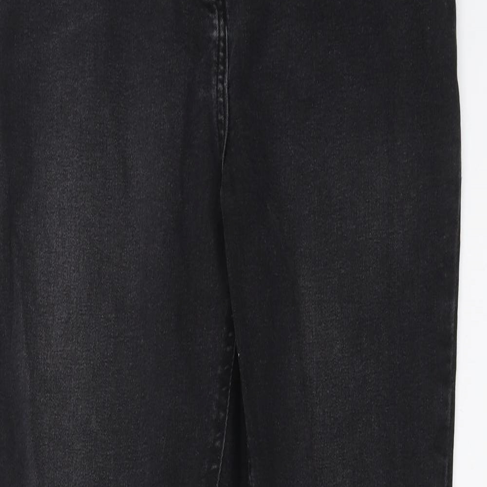 Studio Denim Womens Black  Denim Skinny Jeans Size 12 L28 in