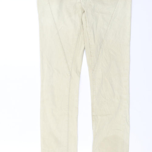 Sisters Point Womens Beige  Denim Skinny Jeans Size S L31 in