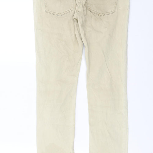 Sisters Point Womens Beige  Denim Skinny Jeans Size S L31 in