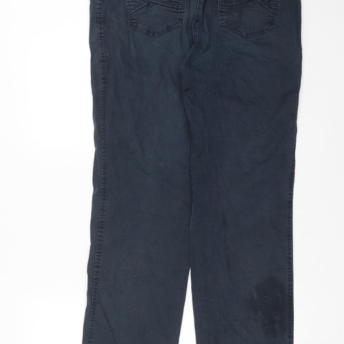 BRAX Womens Blue   Chino Trousers Size 18 L29 in