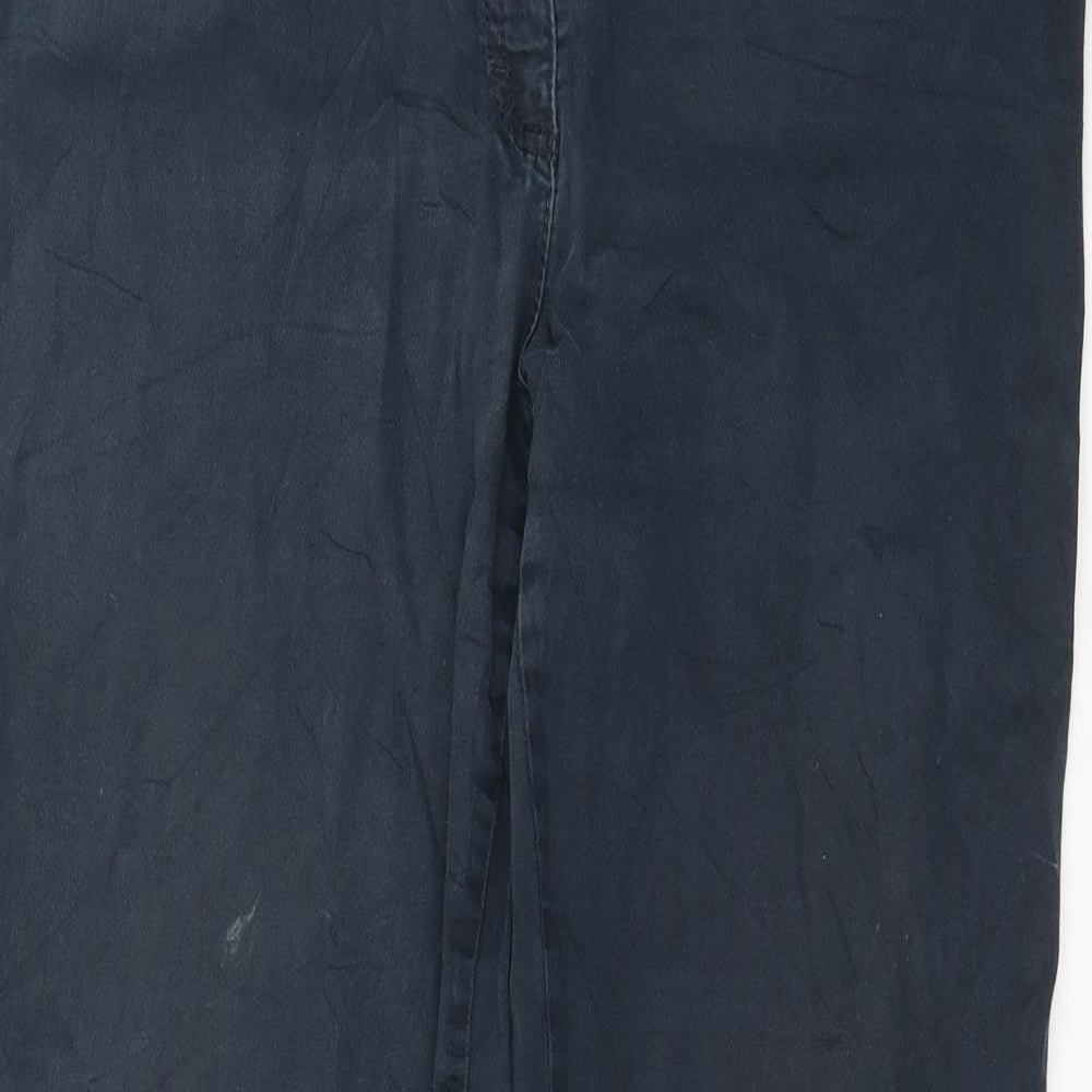 BRAX Womens Blue   Chino Trousers Size 18 L29 in
