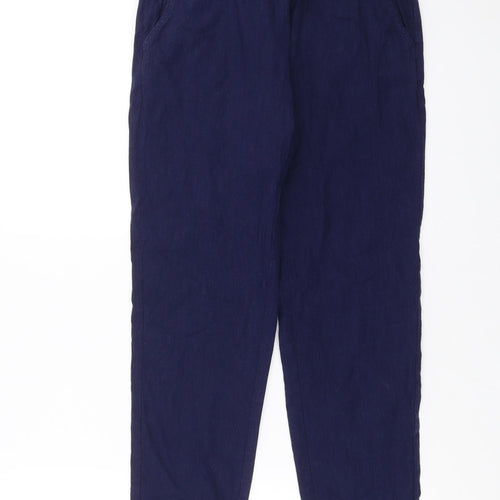 British india Womens Blue   Trousers  Size 30 in L25 in
