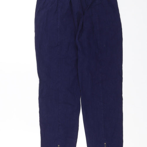 British india Womens Blue   Trousers  Size 30 in L25 in