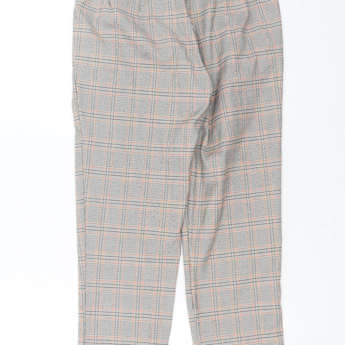 Hound Womens Black Houndstooth  Trousers  Size M L24 in