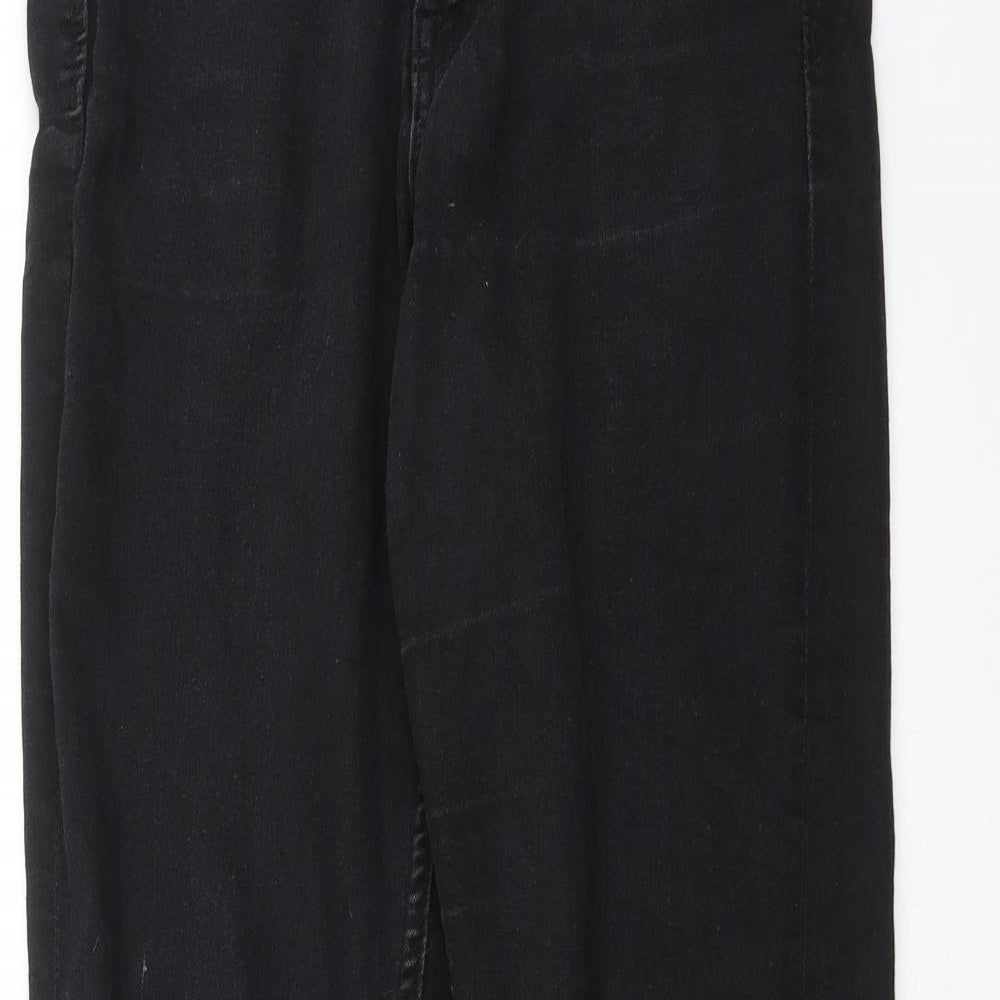 H&M Womens Black  Denim Skinny Jeans Size 27 in L31 in