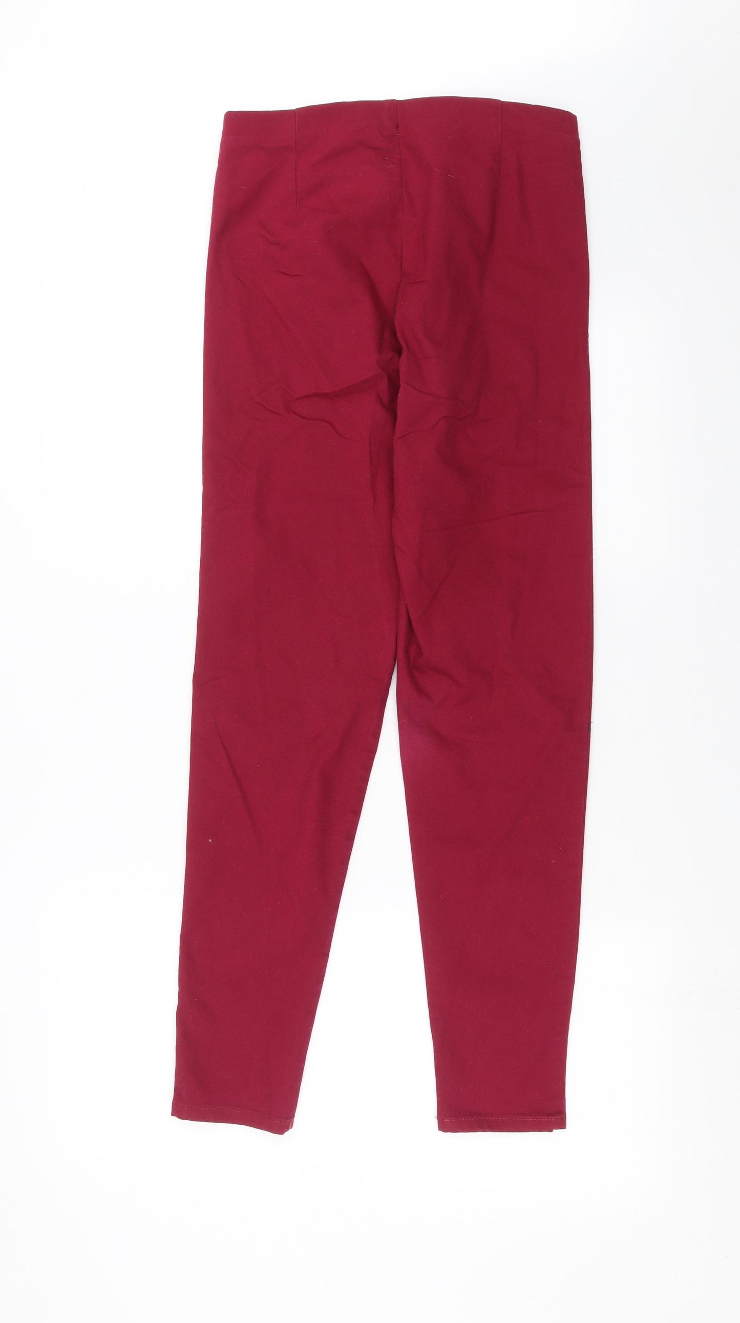 George Womens Purple   Trousers  Size 10 L28 in