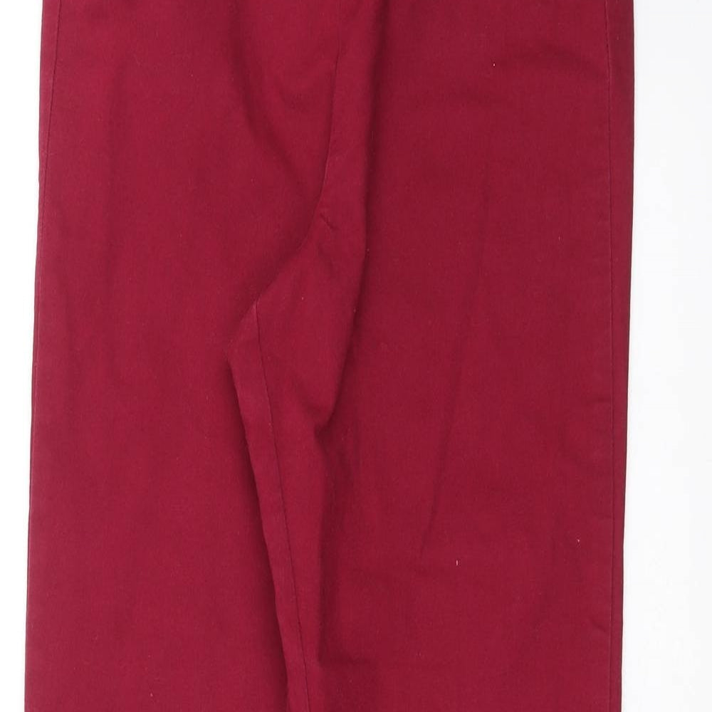 George Womens Purple   Trousers  Size 10 L28 in