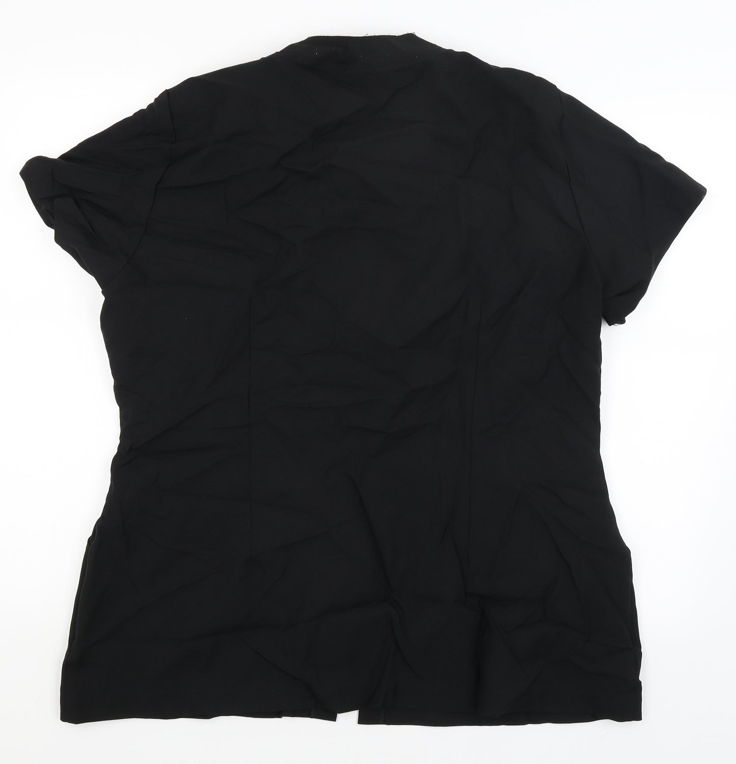 Florence Roby Womens Black   Jacket Blazer Size 22