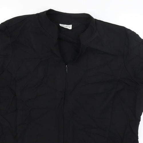 Florence Roby Womens Black   Jacket Blazer Size 22