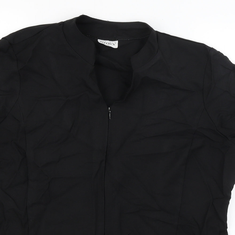 Florence Roby Womens Black   Jacket Blazer Size 22