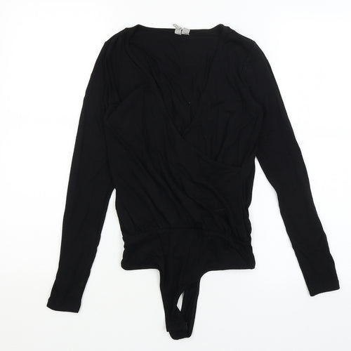 ASOS Womens Black   Bodysuit One-Piece Size 6