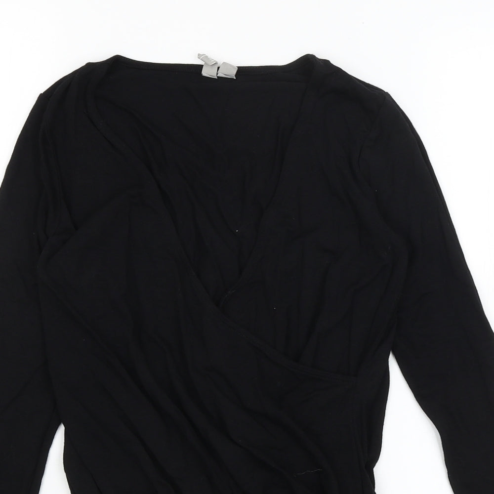 ASOS Womens Black   Bodysuit One-Piece Size 6