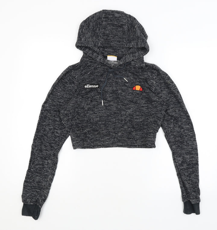 ellesse Womens Grey Pullover Hoodie Size S