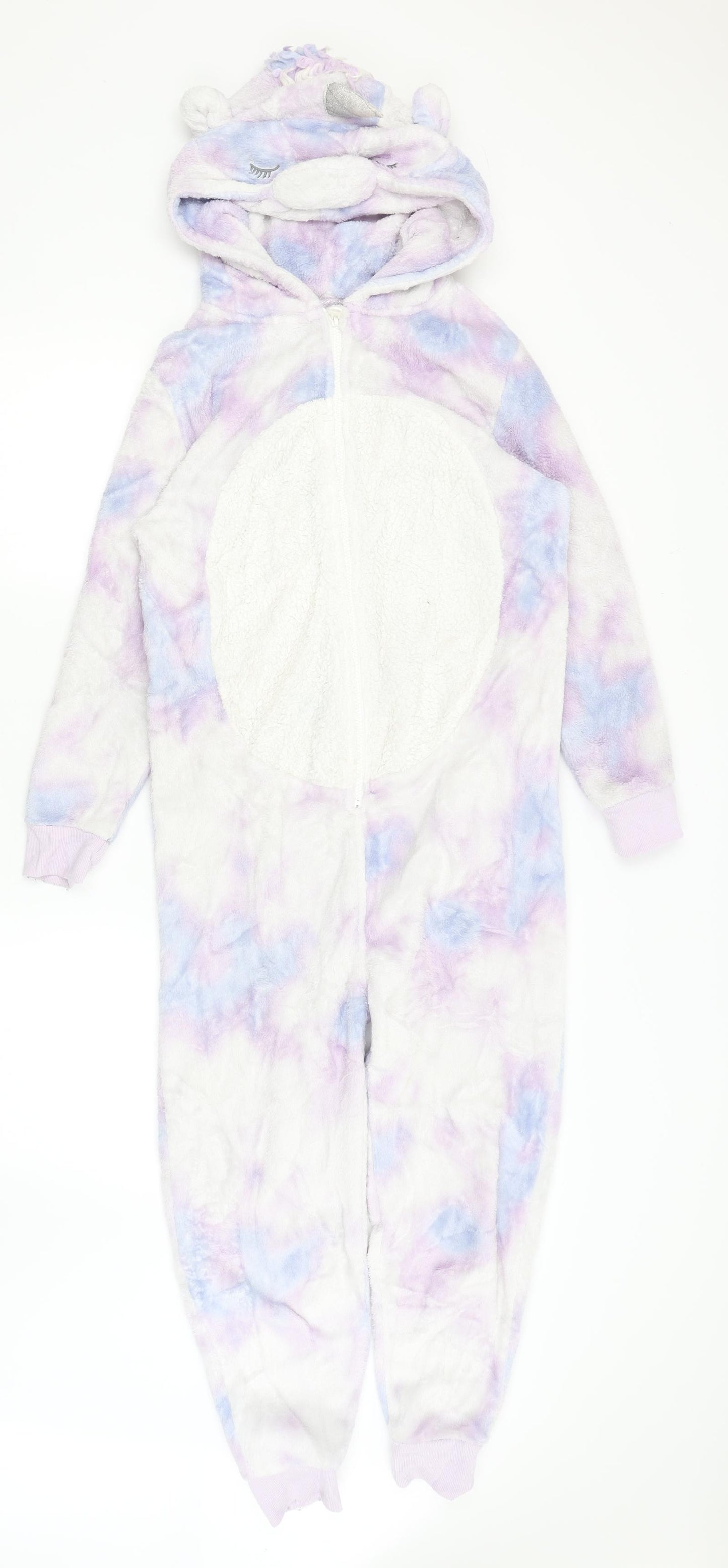 NEXT Girls Purple Solid  Top One Piece Size 10 Years  - Unicorn