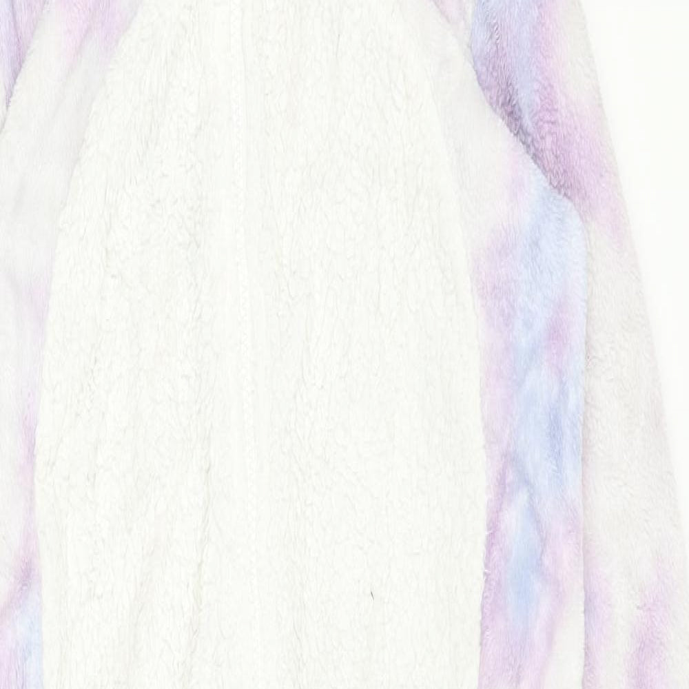 NEXT Girls Purple Solid  Top One Piece Size 10 Years  - Unicorn