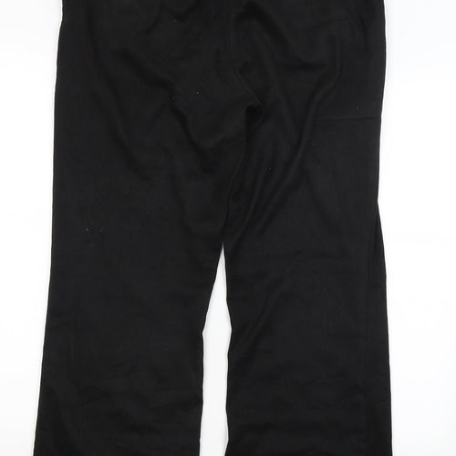 NEXT Womens Black   Trousers  Size 14 L26.5 in