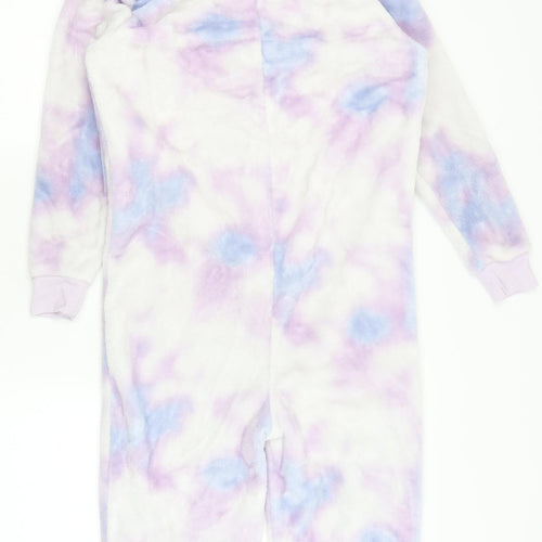 NEXT Girls Purple Solid  Top One Piece Size 11 Years  - Unicorn