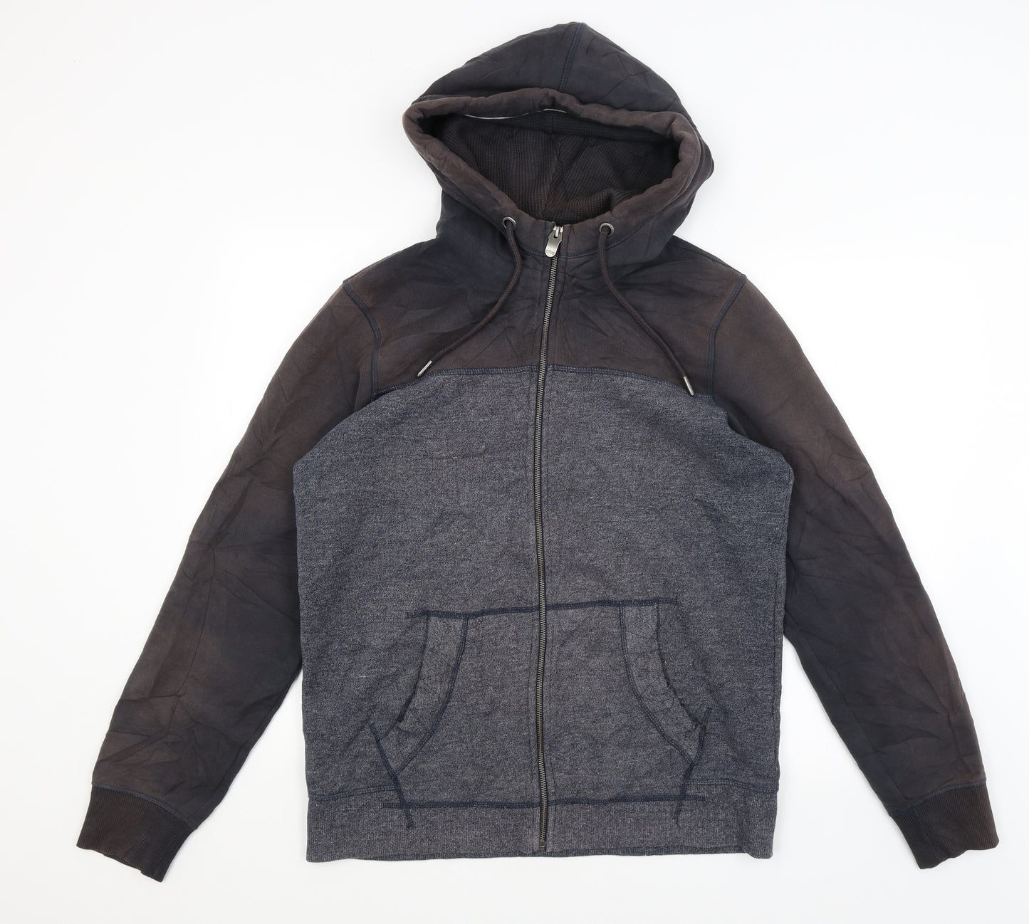 Fat Face Mens Blue   Full Zip Hoodie Size M