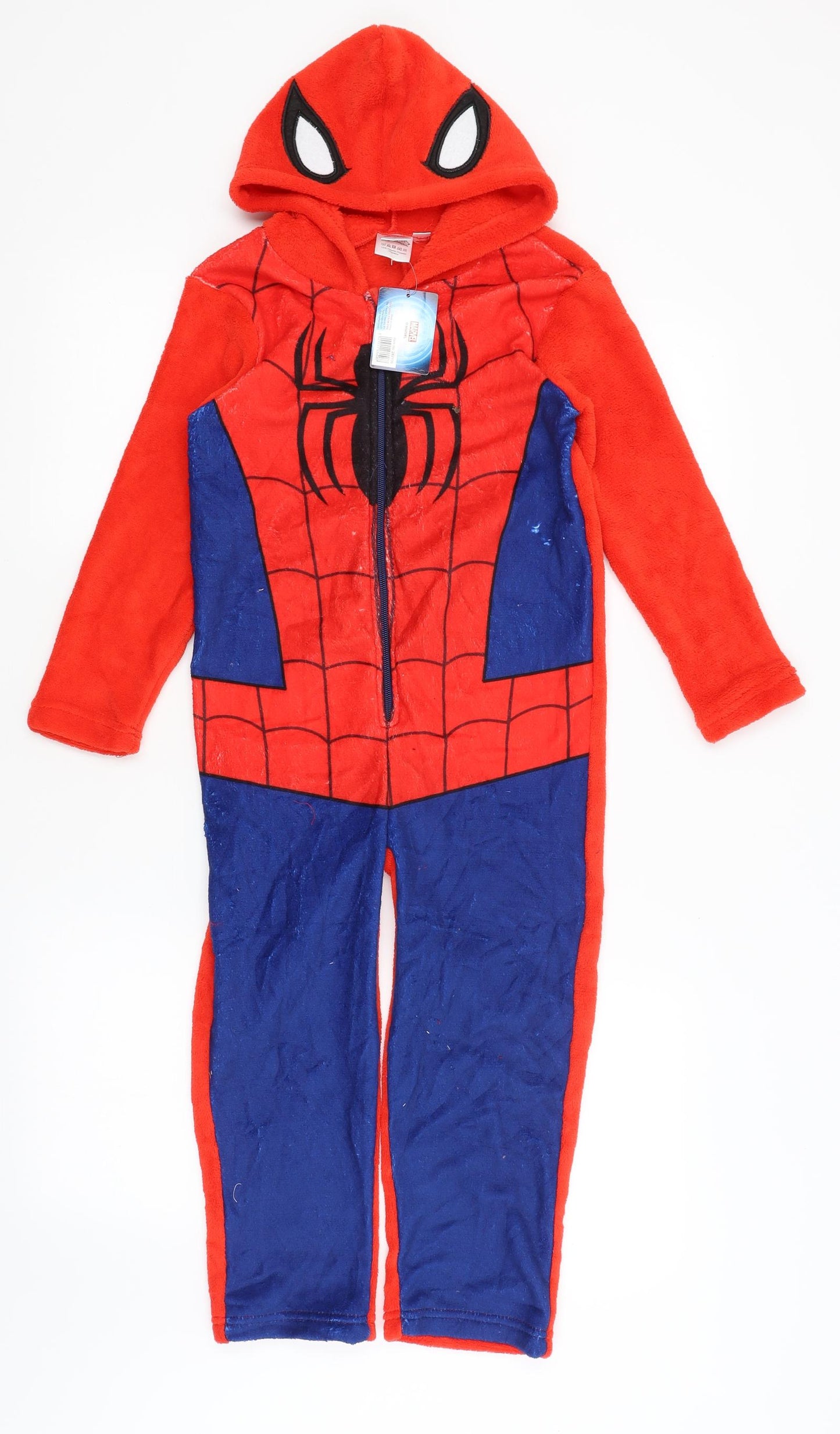 Marvel Boys Red Solid   One Piece Size 6-7 Years  - Spiderman