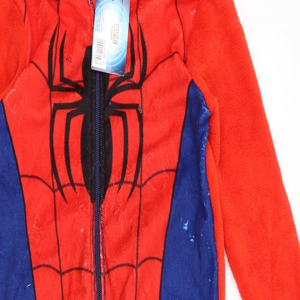 Marvel Boys Red Solid   One Piece Size 6-7 Years  - Spiderman