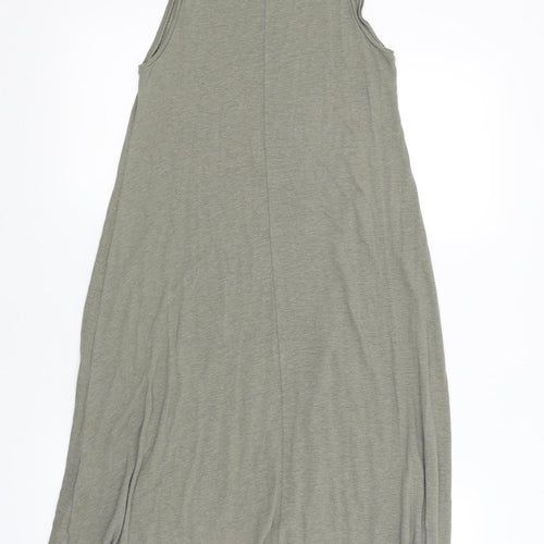 Divided Womens Green   Tank Dress  Size S