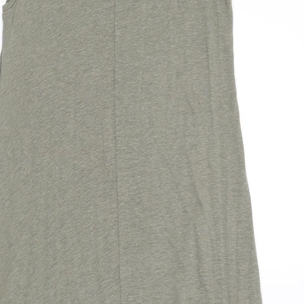 Divided Womens Green   Tank Dress  Size S