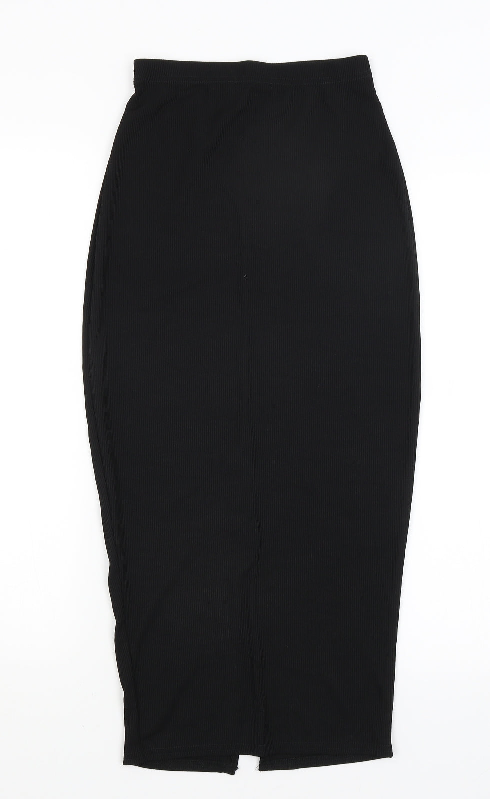 Boohoo Womens Black   Straight & Pencil Skirt Size 6