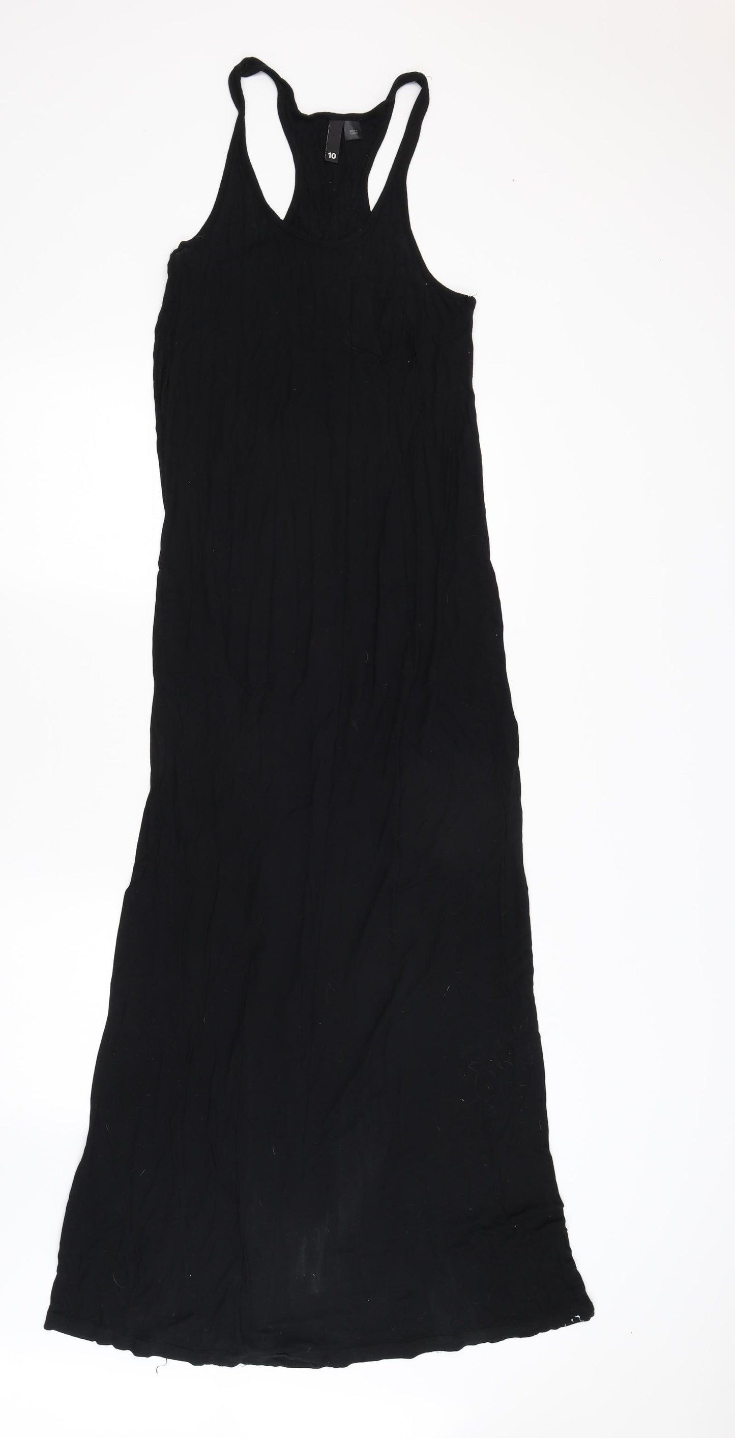Divided Womens Black   Tank Dress  Size 10
