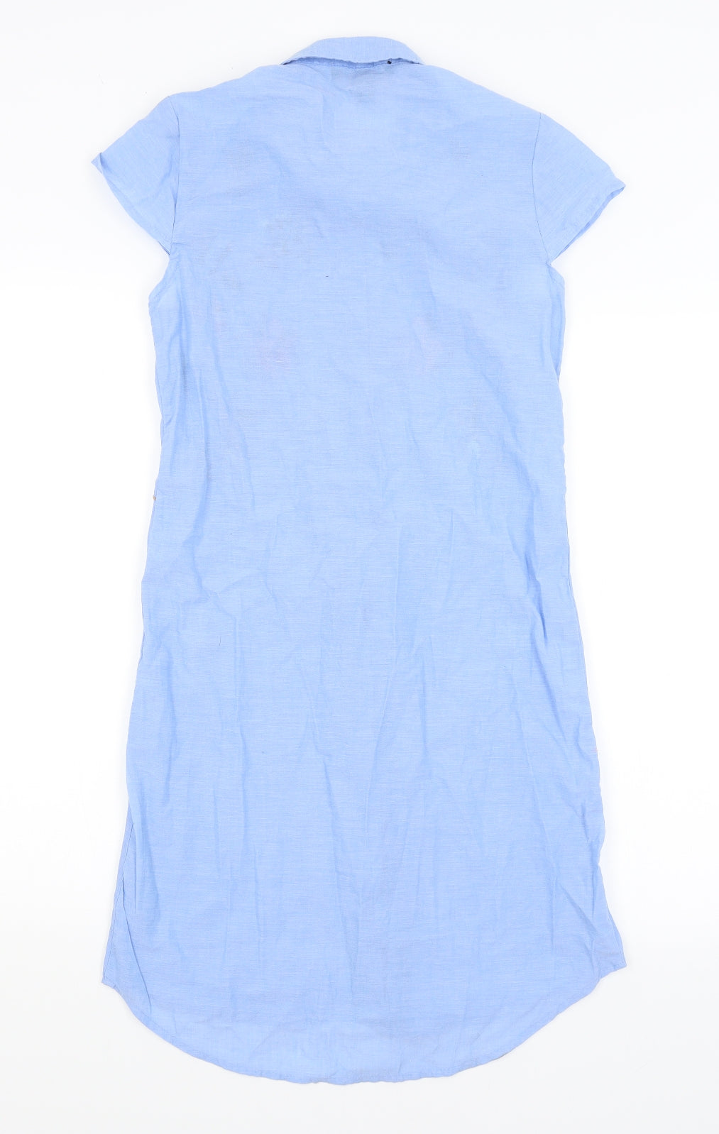 Atmosphere Womens Blue   Shirt Dress  Size 6