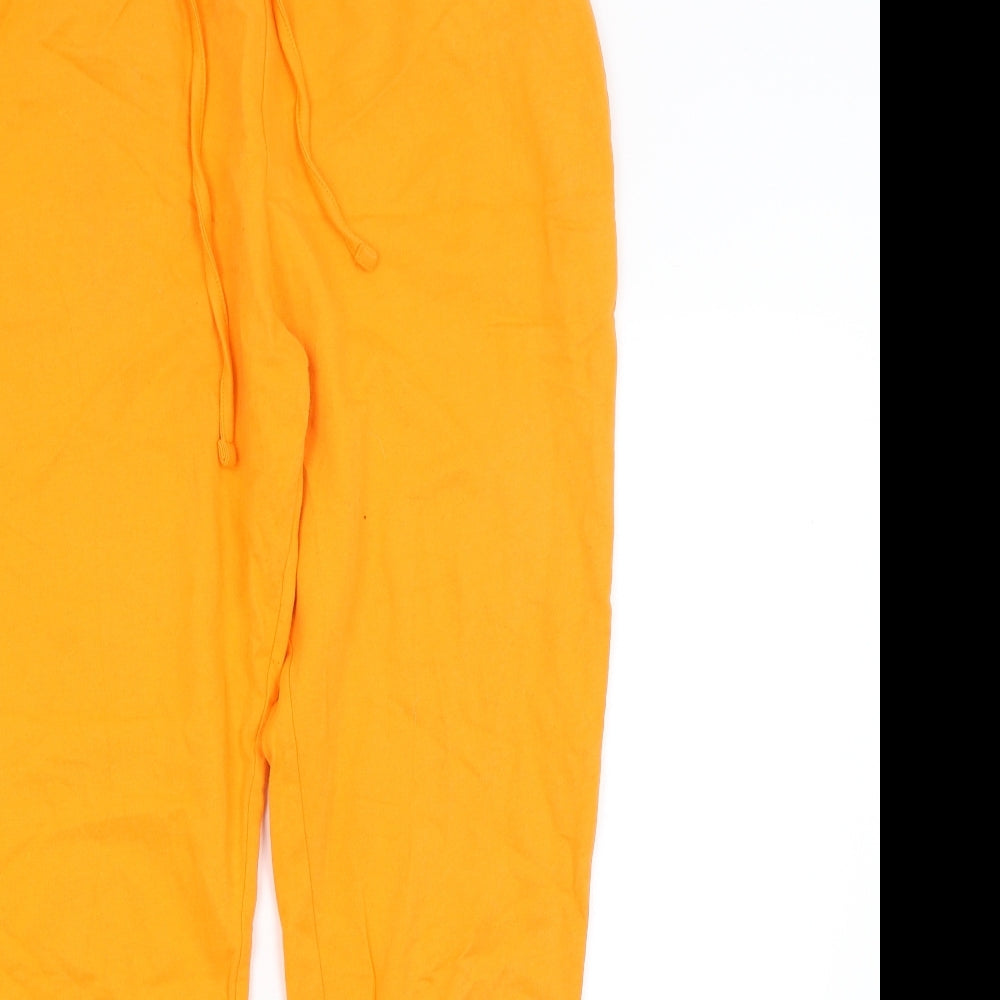 ASOS Womens Orange   Jogger Trousers Size 10 L27 in