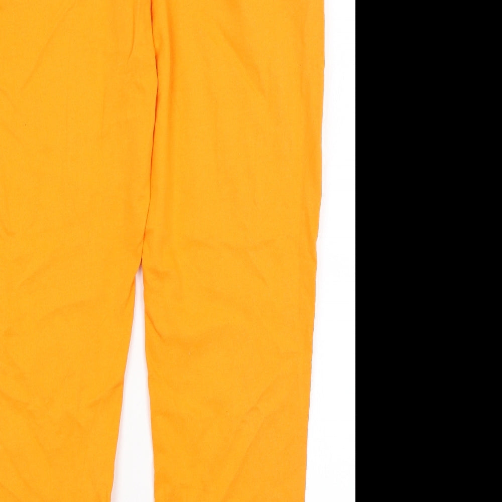 ASOS Womens Orange   Jogger Trousers Size 10 L27 in