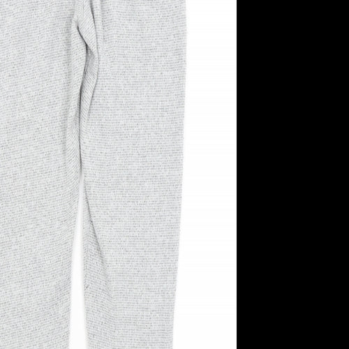 Silk Womens Grey   Cropped Trousers Size S L23 in