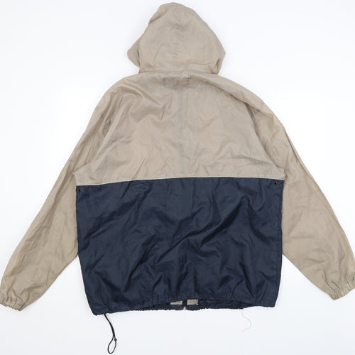Carry Kag Mens Beige   Rain Coat Coat Size M