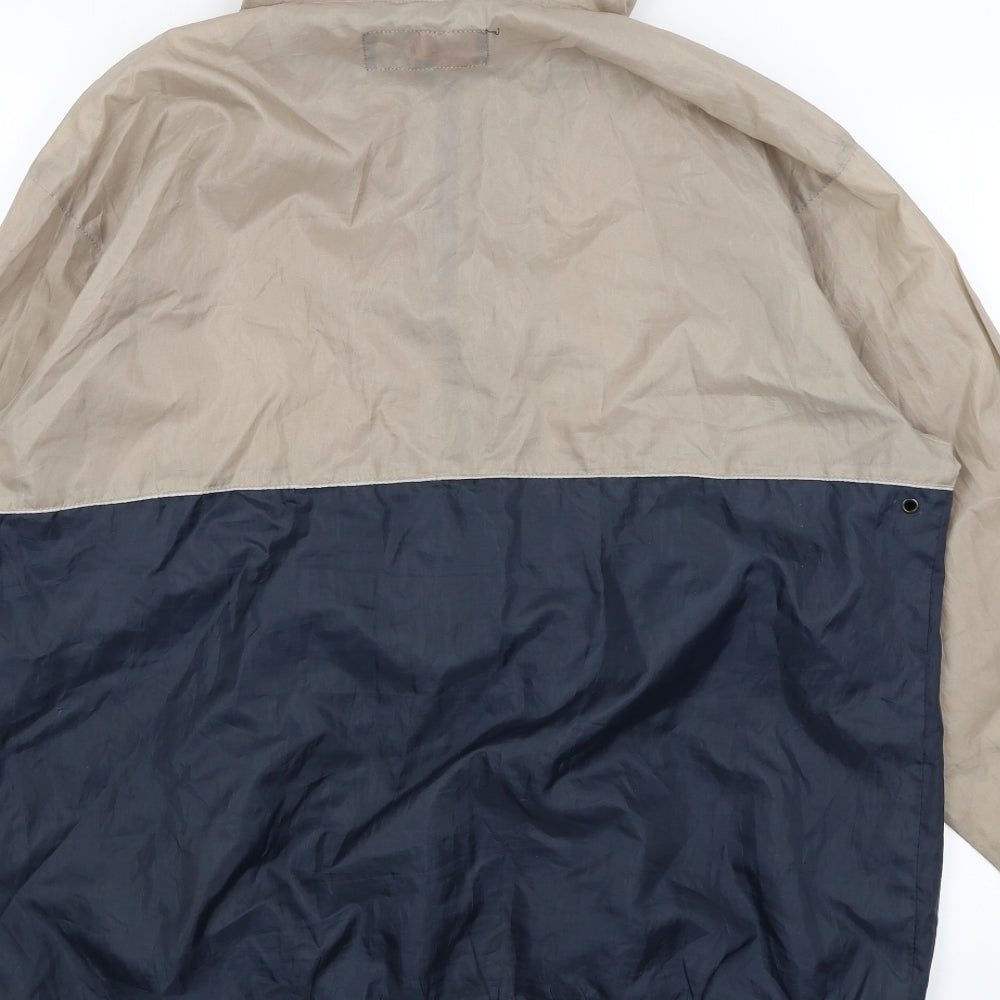Carry Kag Mens Beige   Rain Coat Coat Size M