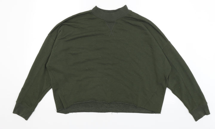 New Look Womens Green Pullover Jumper Size 10