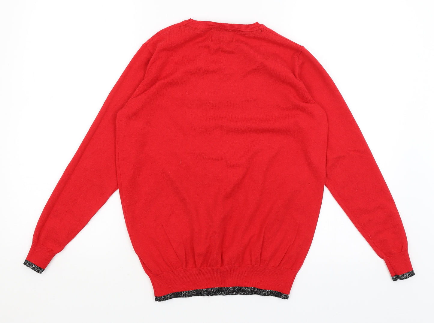 Papaya Womens Red   Pullover Jumper Size S