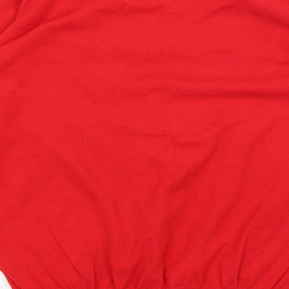 Papaya Womens Red   Pullover Jumper Size S