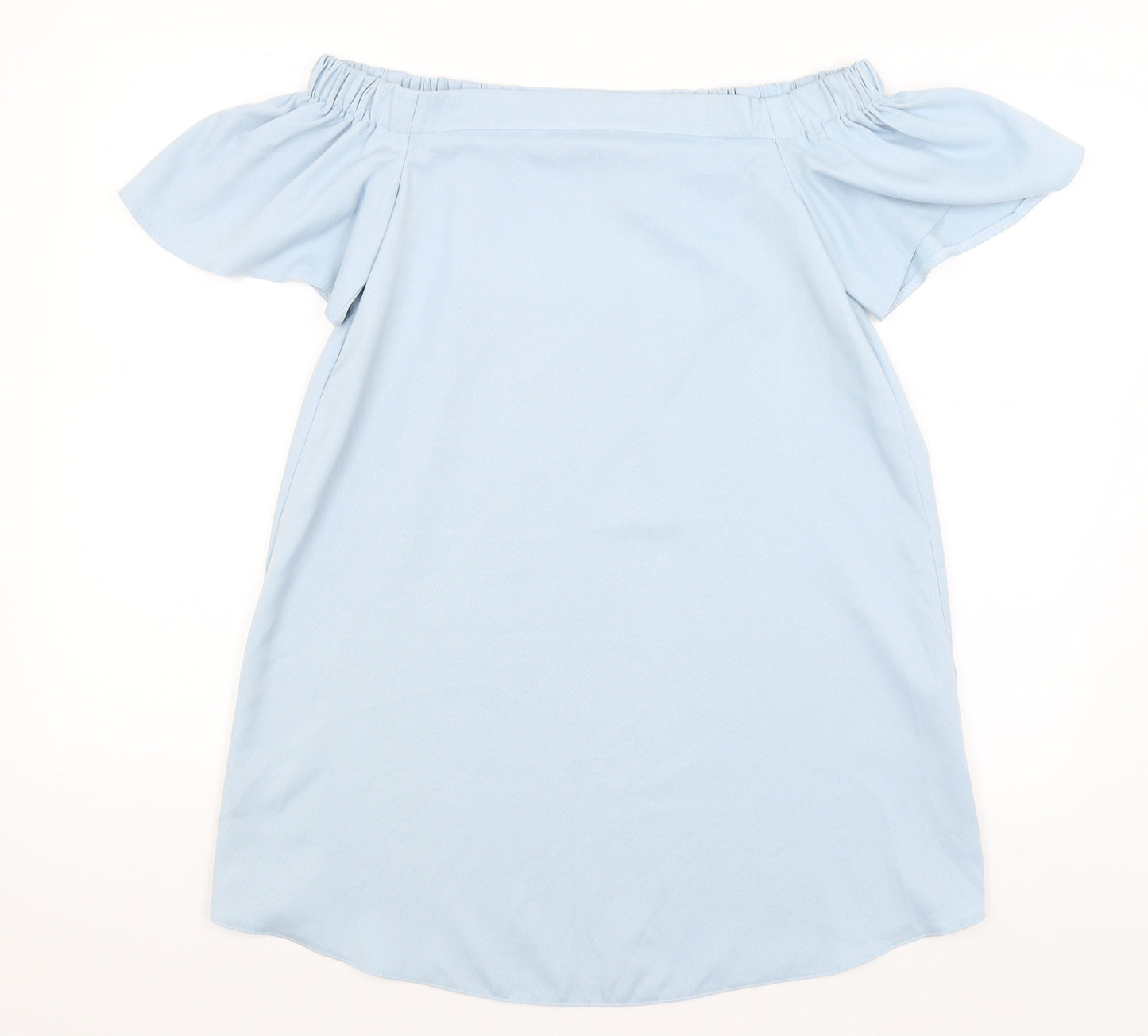 Missguided Womens Blue   Basic T-Shirt Size 8
